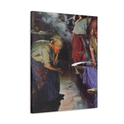 Abram Efimovich Arkhipov (1862-1930) Laundresses 1890 - Canvas Wall Art - The Sticker Space