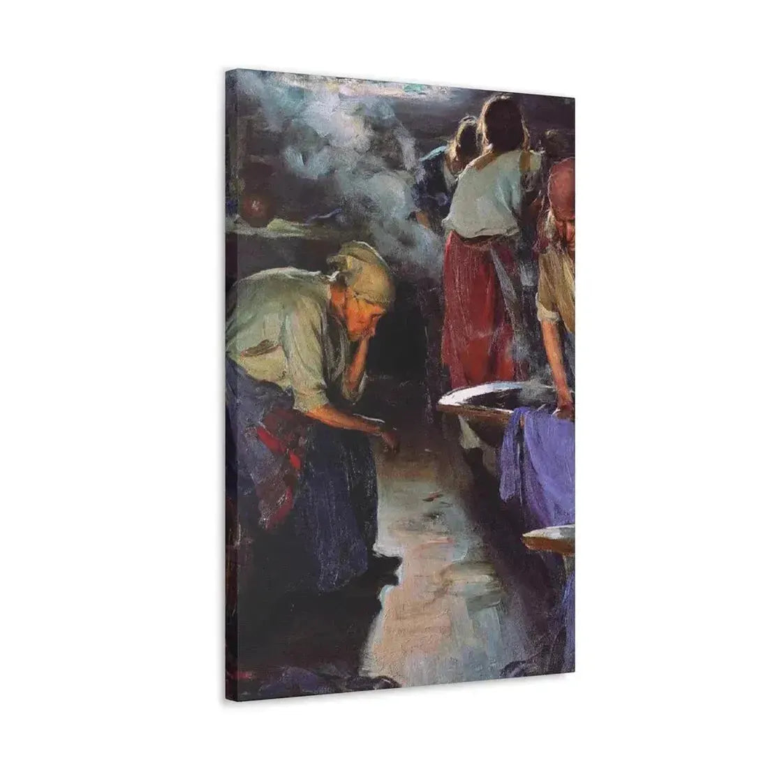 Abram Efimovich Arkhipov (1862-1930) Laundresses 1890 - Canvas Wall Art - The Sticker Space