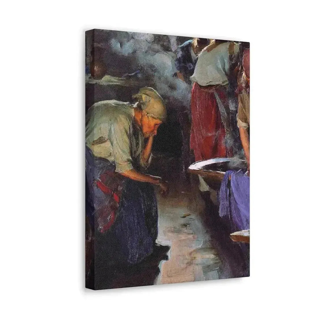 Abram Efimovich Arkhipov (1862-1930) Laundresses 1890 - Canvas Wall Art - The Sticker Space