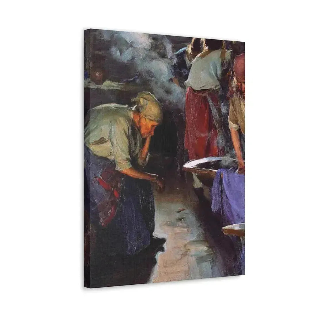 Abram Efimovich Arkhipov (1862-1930) Laundresses 1890 - Canvas Wall Art - The Sticker Space