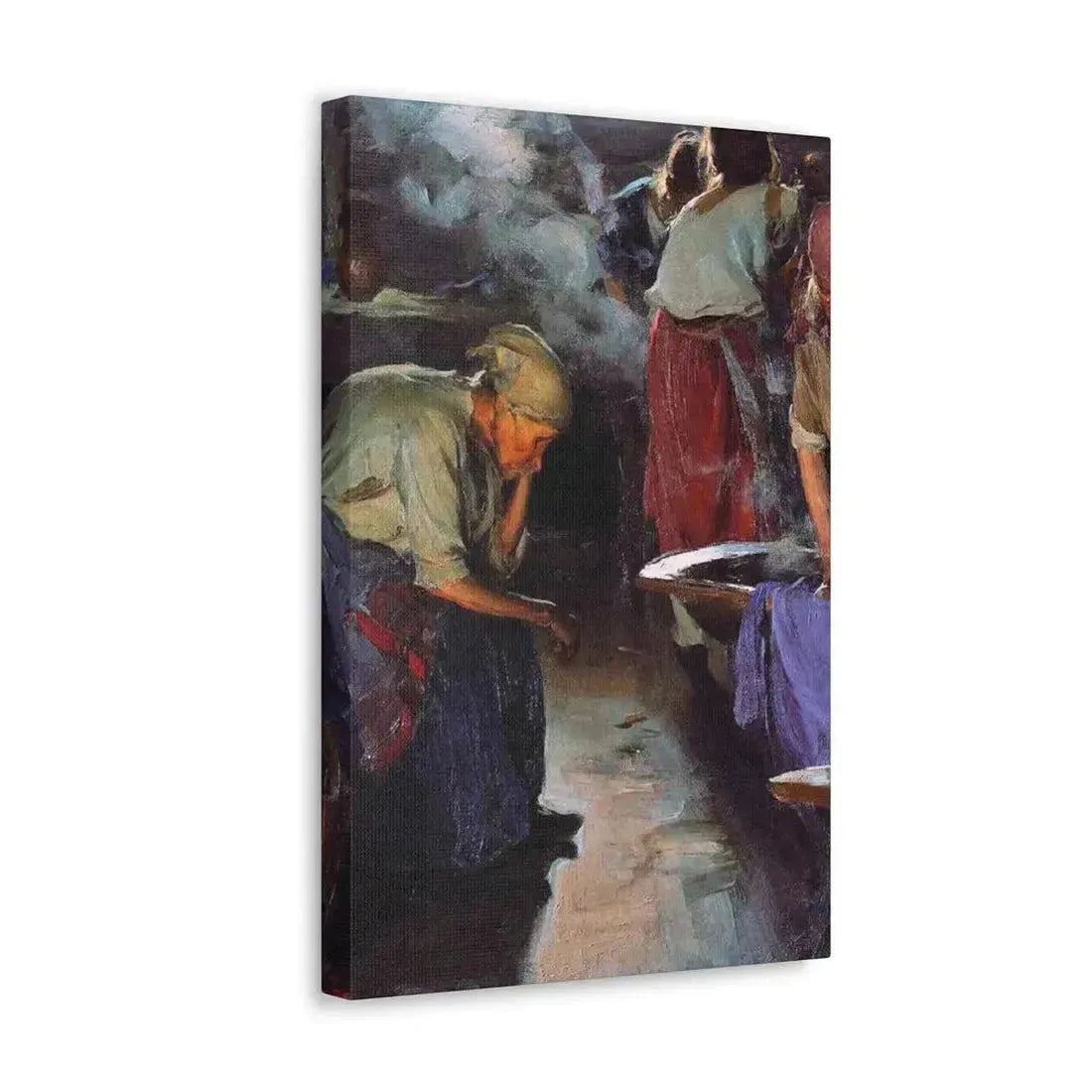 Abram Efimovich Arkhipov (1862-1930) Laundresses 1890 - Canvas Wall Art - The Sticker Space