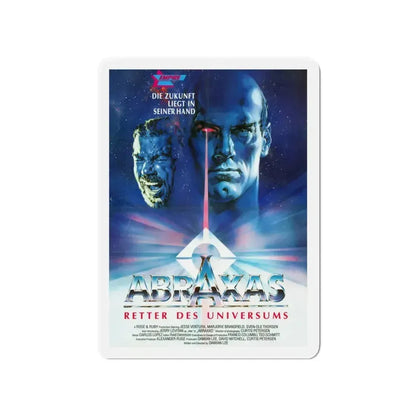 ABRAXAS 1990 Movie Poster - Refrigerator Magnet 4 Inch - The Sticker Space