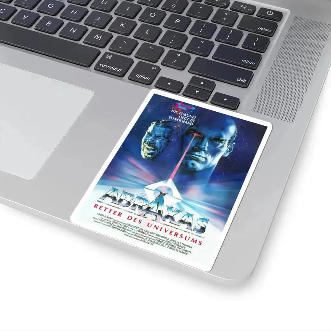 ABRAXAS 1990 Movie Poster - STICKER Vinyl Kiss-Cut Decal - The Sticker Space