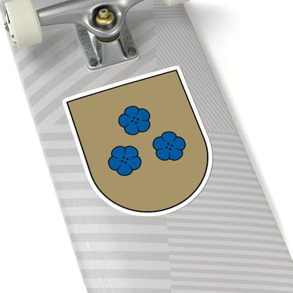 Abrenes apriņķa ģerbonis (Latvia) (Coat of Arms) STICKER Vinyl Kiss-Cut Decal - The Sticker Space