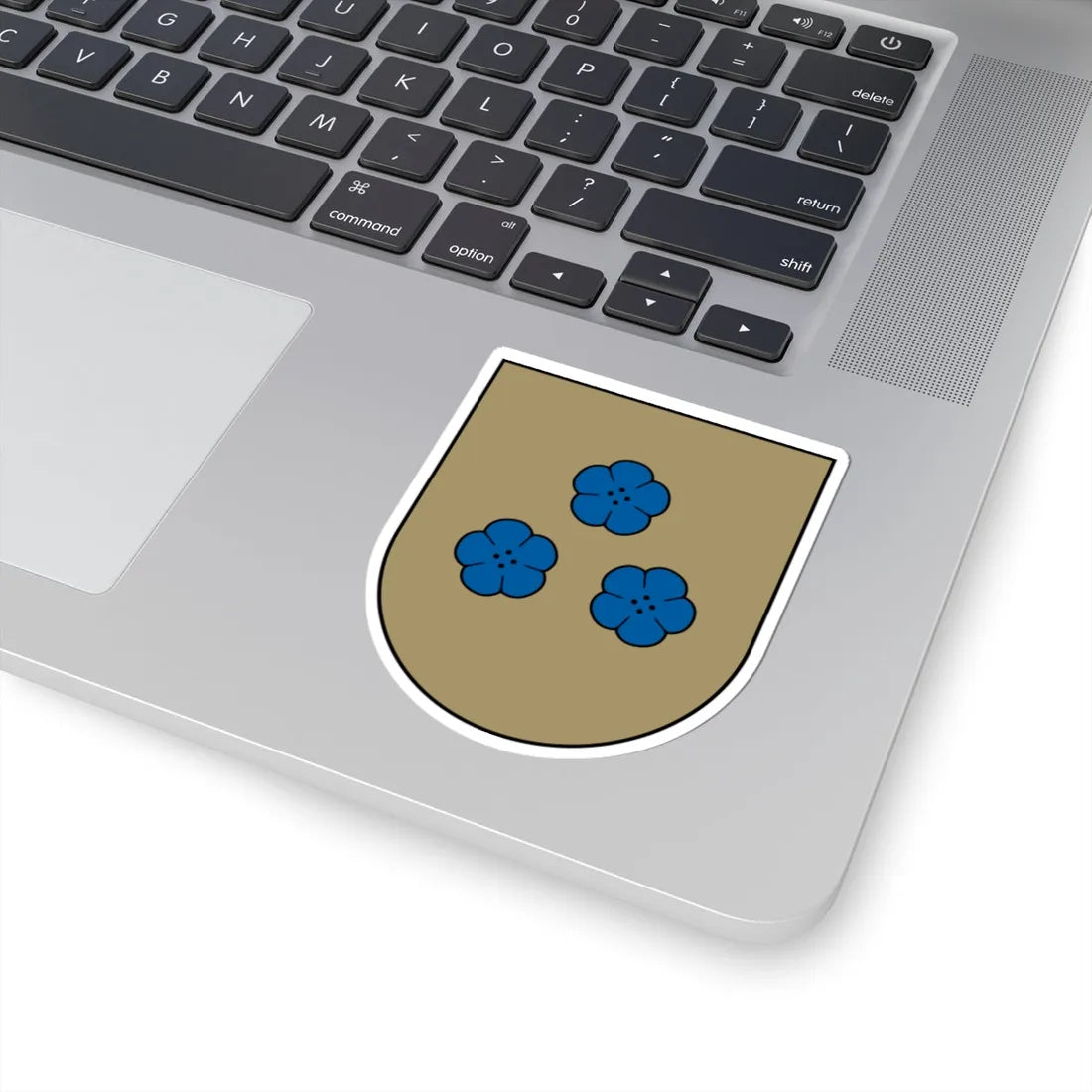 Abrenes apriņķa ģerbonis (Latvia) (Coat of Arms) STICKER Vinyl Kiss-Cut Decal - The Sticker Space