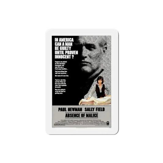 Absence of Malice 1981 Movie Poster Refrigerator Magnet 2 Inch - The Sticker Space
