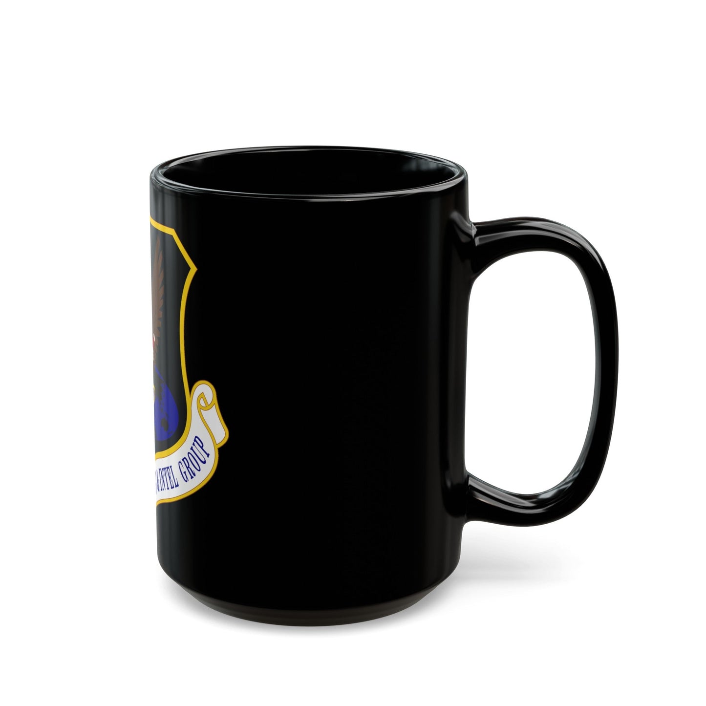 ACC Combat Targeting & Intelligence Group (U.S. Air Force) Black Coffee Mug-The Sticker Space