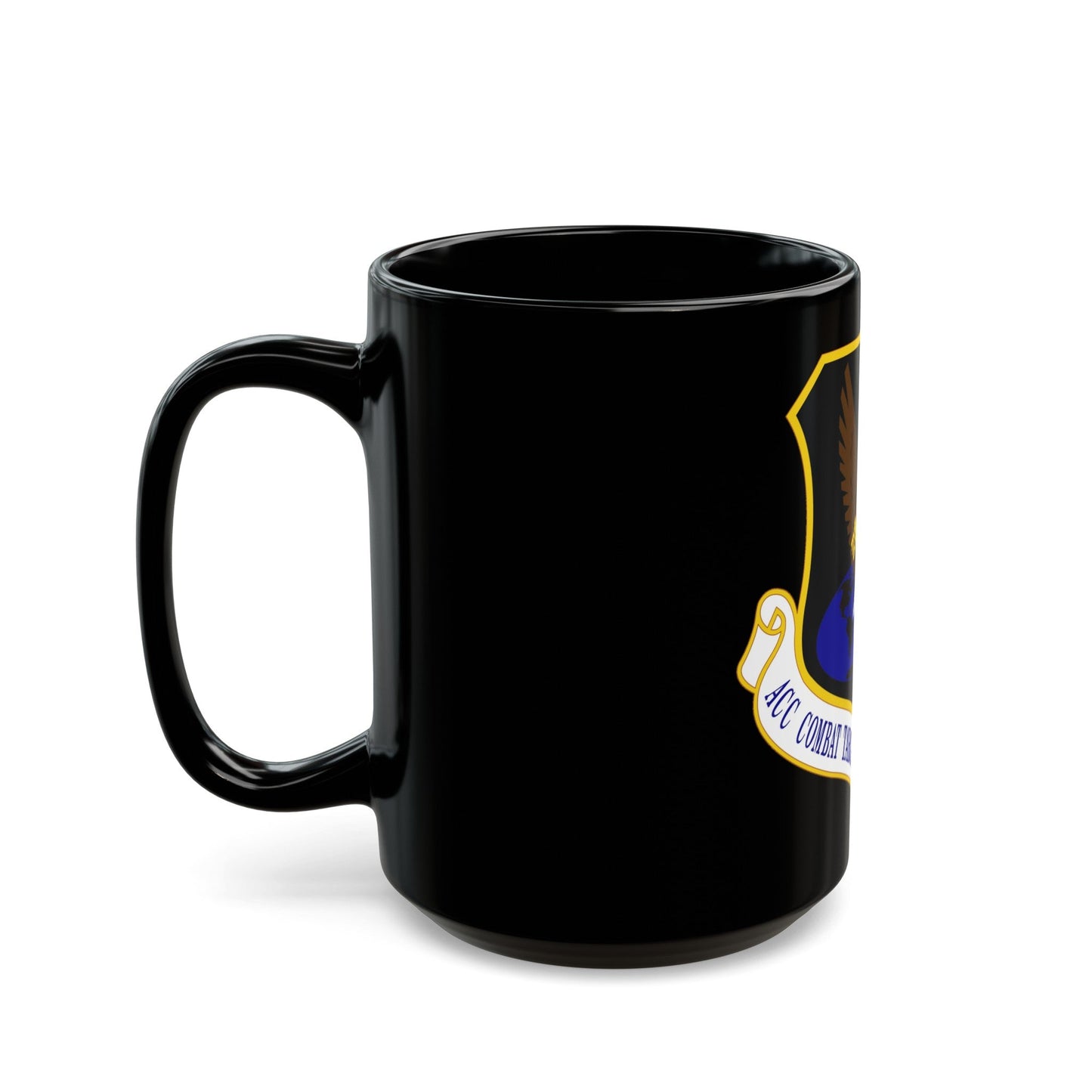 ACC Combat Targeting & Intelligence Group (U.S. Air Force) Black Coffee Mug-The Sticker Space