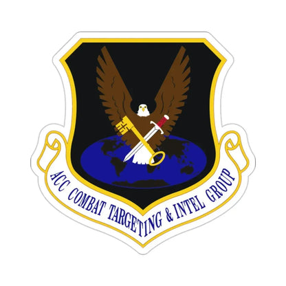 ACC Combat Targeting & Intelligence Group (U.S. Air Force) STICKER Vinyl Die-Cut Decal - The Sticker Space