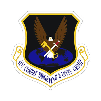 ACC Combat Targeting & Intelligence Group (U.S. Air Force) STICKER Vinyl Die-Cut Decal - The Sticker Space