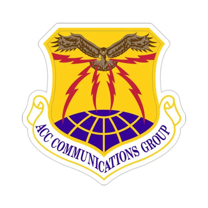 ACC Communications Group (U.S. Air Force) STICKER Vinyl Die-Cut Decal 2 Inch - The Sticker Space