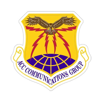ACC Communications Group (U.S. Air Force) STICKER Vinyl Die-Cut Decal 3 Inch - The Sticker Space