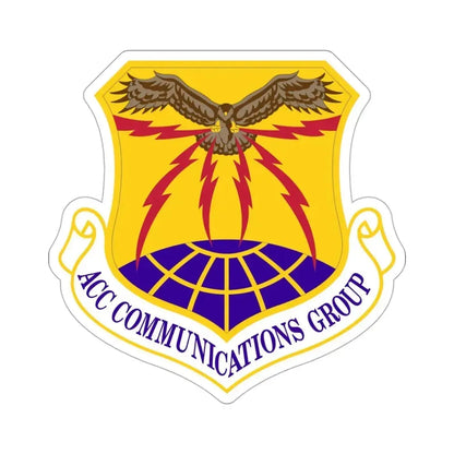 ACC Communications Group (U.S. Air Force) STICKER Vinyl Die-Cut Decal 3 Inch - The Sticker Space