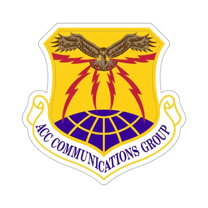 ACC Communications Group (U.S. Air Force) STICKER Vinyl Die-Cut Decal 6 Inch - The Sticker Space