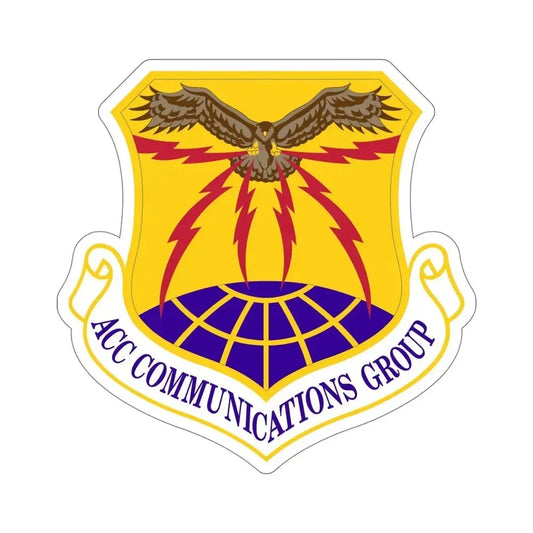 ACC Communications Group (U.S. Air Force) STICKER Vinyl Die-Cut Decal 6 Inch - The Sticker Space