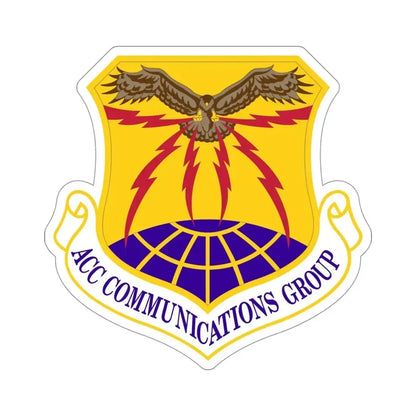 ACC Communications Group (U.S. Air Force) STICKER Vinyl Die-Cut Decal - The Sticker Space