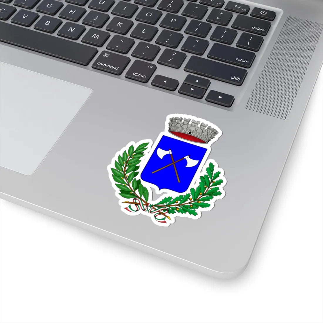 Accettura-Stemma (Italy) (Coat of Arms) STICKER Vinyl Kiss-Cut Decal - The Sticker Space