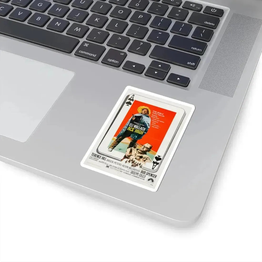 Ace High 1969 Movie Poster - STICKER Vinyl Kiss-Cut Decal - The Sticker Space