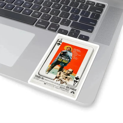 Ace High 1969 Movie Poster - STICKER Vinyl Kiss-Cut Decal - The Sticker Space