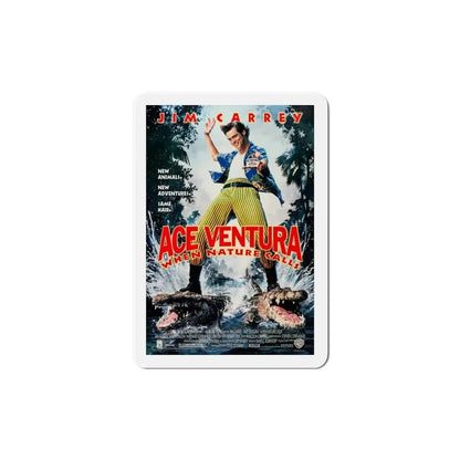 Ace Ventura When Nature Calls 1995 Movie Poster Refrigerator Magnet - The Sticker Space