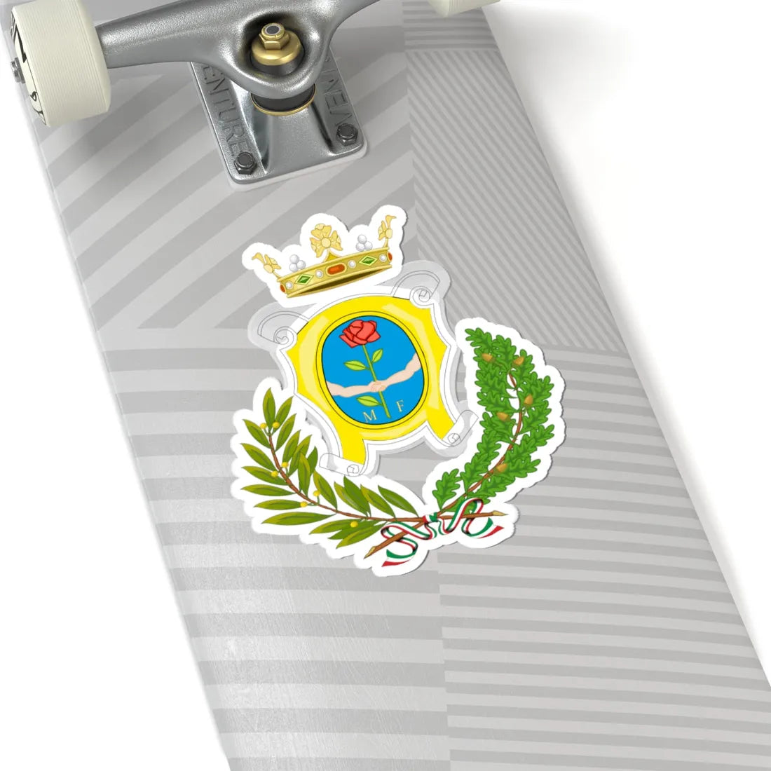 Acerenza-Stemma (Italy) (Coat of Arms) STICKER Vinyl Kiss-Cut Decal - The Sticker Space