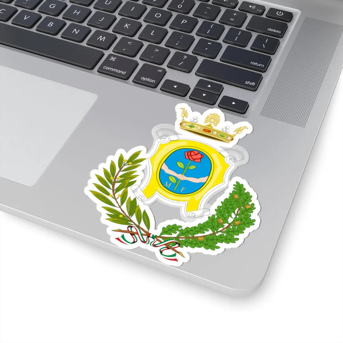 Acerenza-Stemma (Italy) (Coat of Arms) STICKER Vinyl Kiss-Cut Decal - The Sticker Space