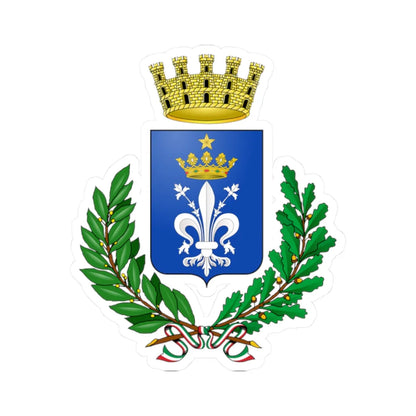 Acerra-Stemma (Italy) (Coat of Arms) STICKER Vinyl Kiss-Cut Decal 2 Inch White - The Sticker Space