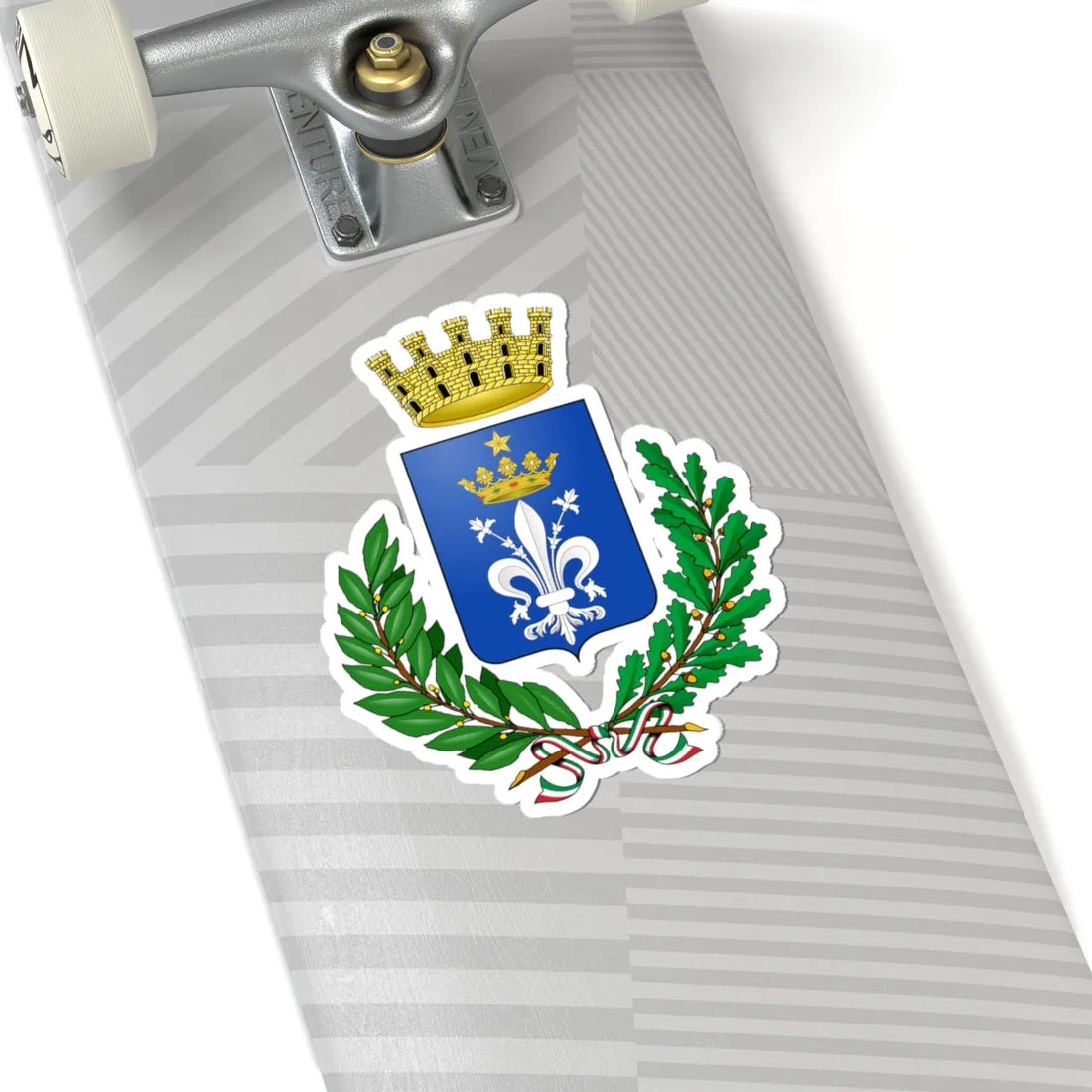 Acerra-Stemma (Italy) (Coat of Arms) STICKER Vinyl Kiss-Cut Decal - The Sticker Space