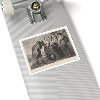 SKU:TSS-STICK-CHLSDR-6X6-3 Sizes:6" × 6" Types:White