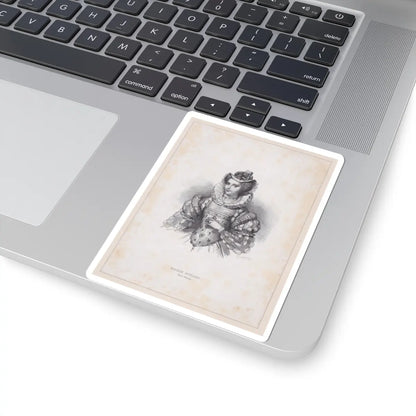 SKU:TSS-STICK-CHLJCQ-4X4-2 Sizes:4" × 4" Types:White