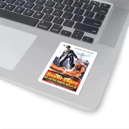 ACHTUNG! DESERT TIGERS 1977 Movie Poster - STICKER Vinyl Kiss-Cut Decal - The Sticker Space