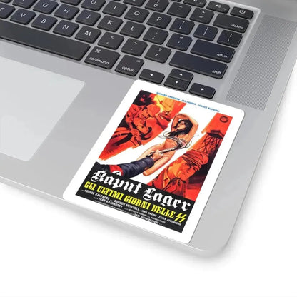 ACHTUNG! DESERT TIGERS (ITALIAN) 2 1977 Movie Poster - STICKER Vinyl Kiss-Cut Decal - The Sticker Space