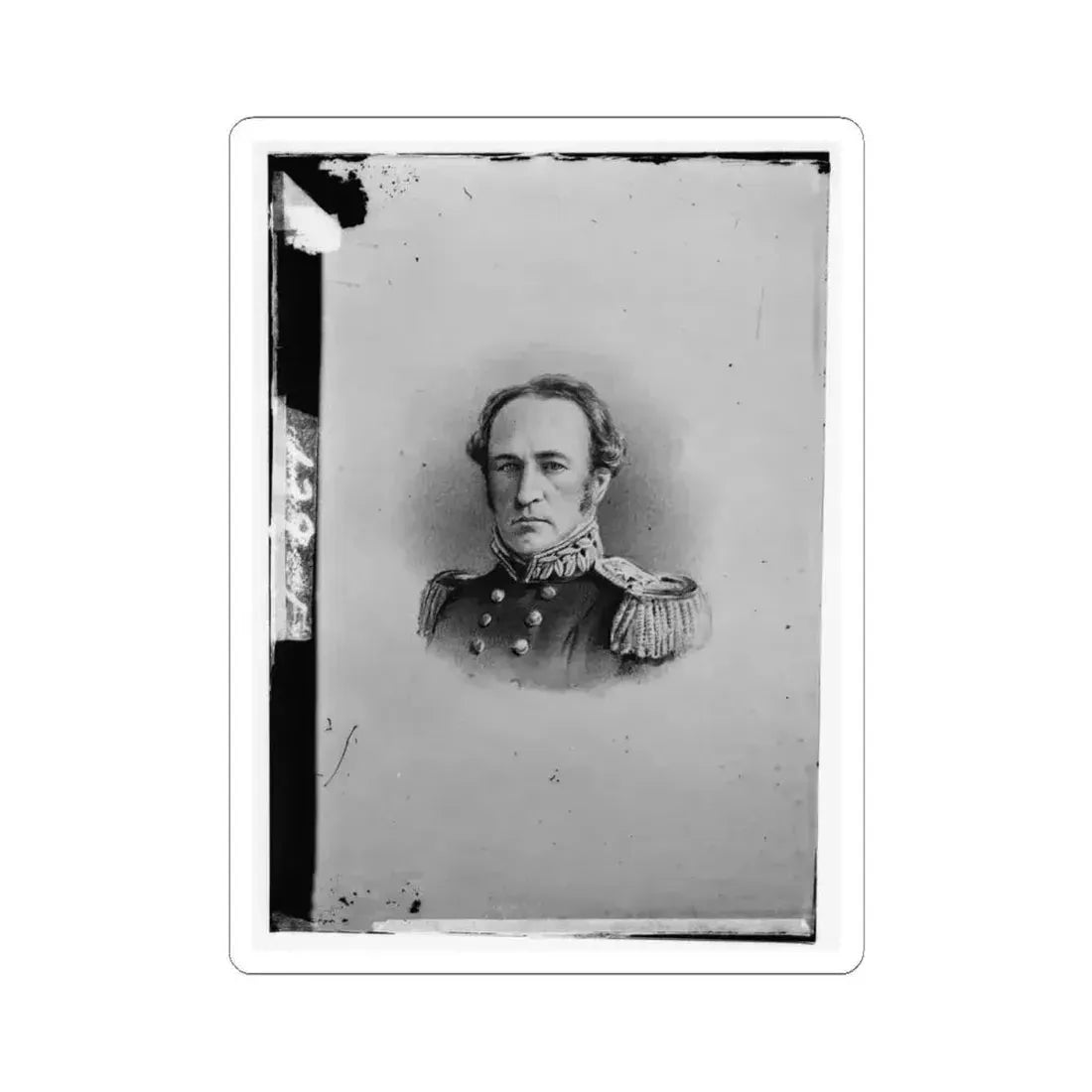 A.C.M. Pennington 002 (U.S. Civil War) STICKER Vinyl Kiss-Cut Decal 4 Inch White - The Sticker Space