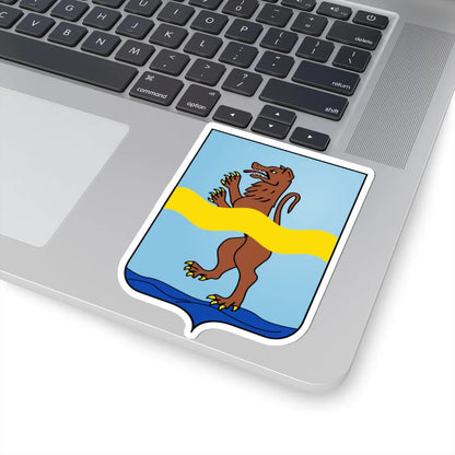 Acquacanina-Stemma (Italy) (Coat of Arms) STICKER Vinyl Kiss-Cut Decal - The Sticker Space