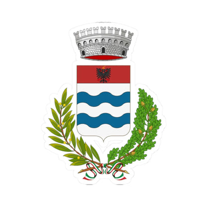 Acquaformosa-Stemma (Italy) (Coat of Arms) STICKER Vinyl Kiss-Cut Decal 2 Inch White - The Sticker Space