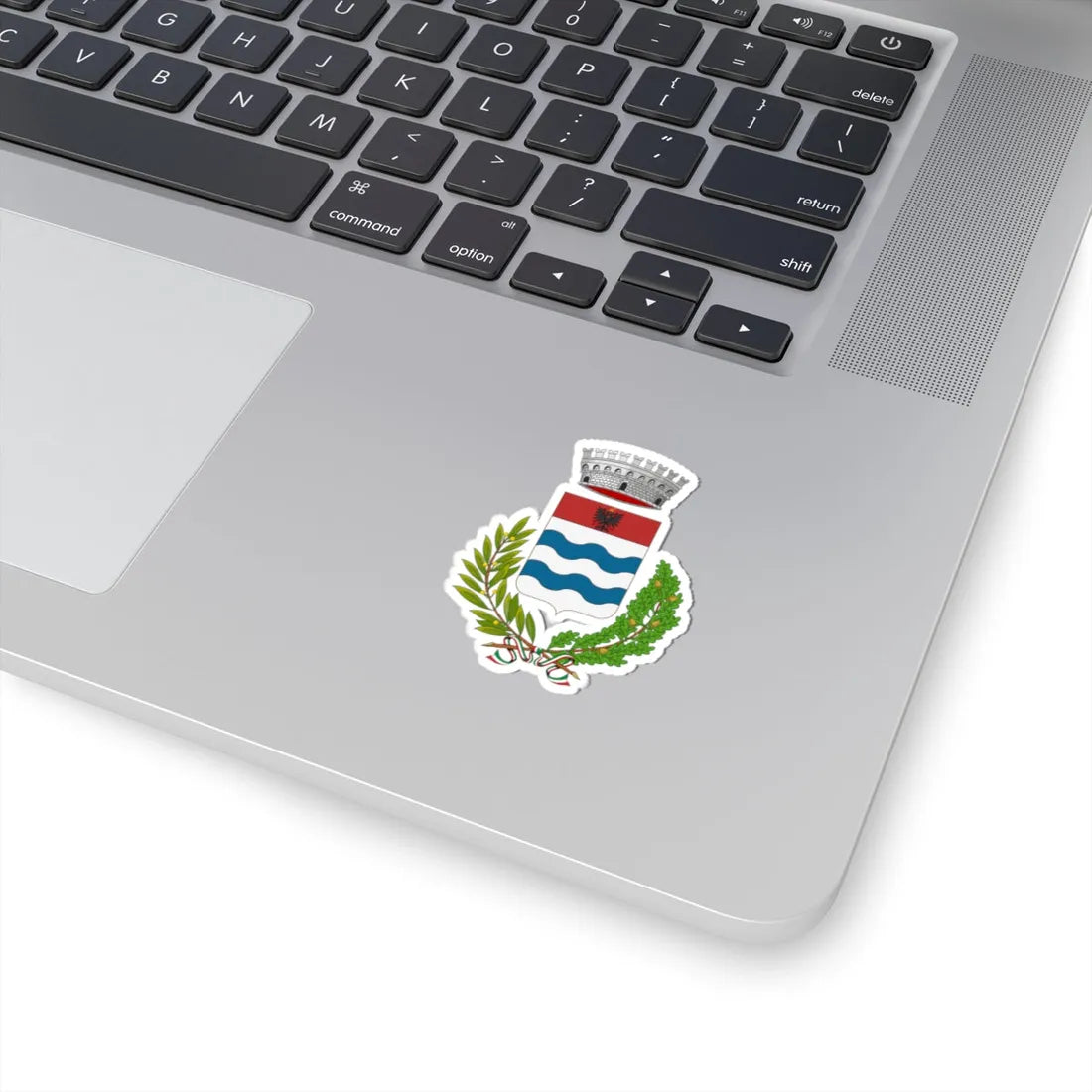 Acquaformosa-Stemma (Italy) (Coat of Arms) STICKER Vinyl Kiss-Cut Decal - The Sticker Space