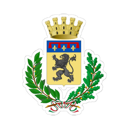 Acquapendente-Stemma (Italy) (Coat of Arms) STICKER Vinyl Kiss-Cut Decal 6 Inch White - The Sticker Space