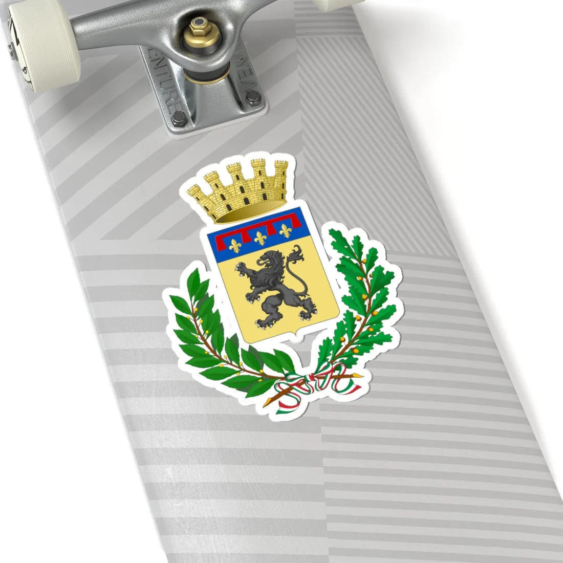 Acquapendente-Stemma (Italy) (Coat of Arms) STICKER Vinyl Kiss-Cut Decal - The Sticker Space