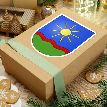 Acquarossa-coat of arms (Switzerland) (Coat of Arms) STICKER Vinyl Kiss-Cut Decal - The Sticker Space