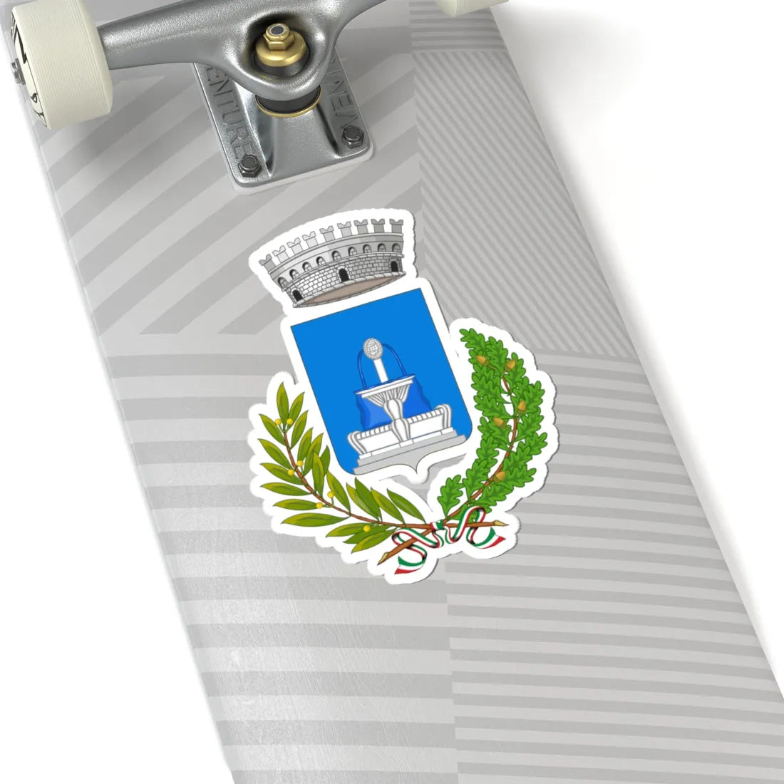 Acquaviva delle Fonti-Stemma (Italy) (Coat of Arms) STICKER Vinyl Kiss-Cut Decal - The Sticker Space
