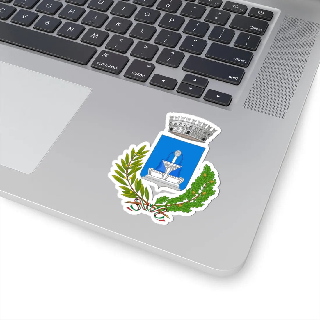 Acquaviva delle Fonti-Stemma (Italy) (Coat of Arms) STICKER Vinyl Kiss-Cut Decal - The Sticker Space