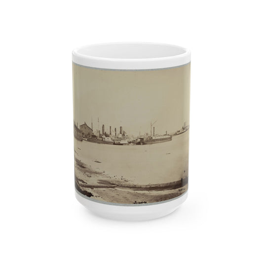 Acquia (I.E. Aquia) Creek Landing, Va. (U.S. Civil War) White Coffee Mug