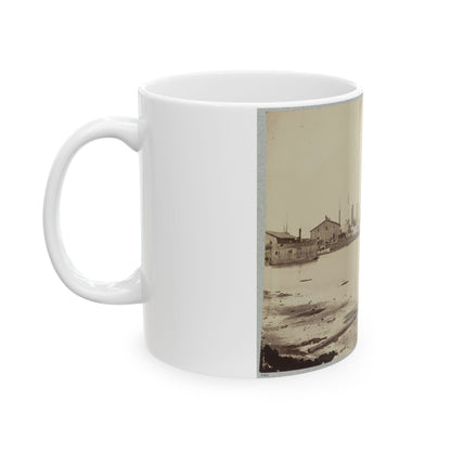 Acquia (I.E. Aquia) Creek Landing, Va. (U.S. Civil War) White Coffee Mug