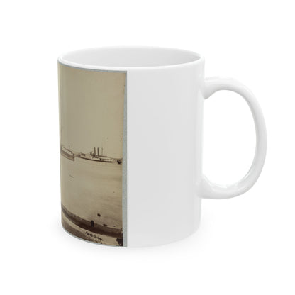 Acquia (I.E. Aquia) Creek Landing, Va. (U.S. Civil War) White Coffee Mug