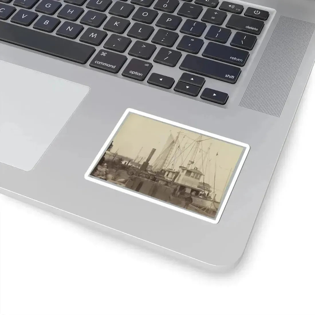 Acquia (I.E. Aquia) Creek Landing, Va. 001 (U.S. Civil War) STICKER Vinyl Kiss-Cut Decal - The Sticker Space