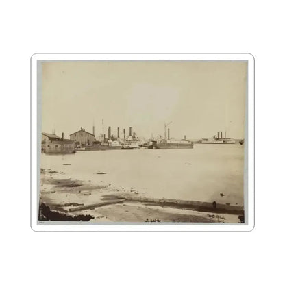 Acquia (I.E. Aquia) Creek Landing, Va. (U.S. Civil War) STICKER Vinyl Kiss-Cut Decal 2 Inch White - The Sticker Space