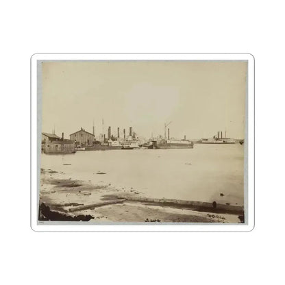 Acquia (I.E. Aquia) Creek Landing, Va. (U.S. Civil War) STICKER Vinyl Kiss-Cut Decal 6 Inch White - The Sticker Space