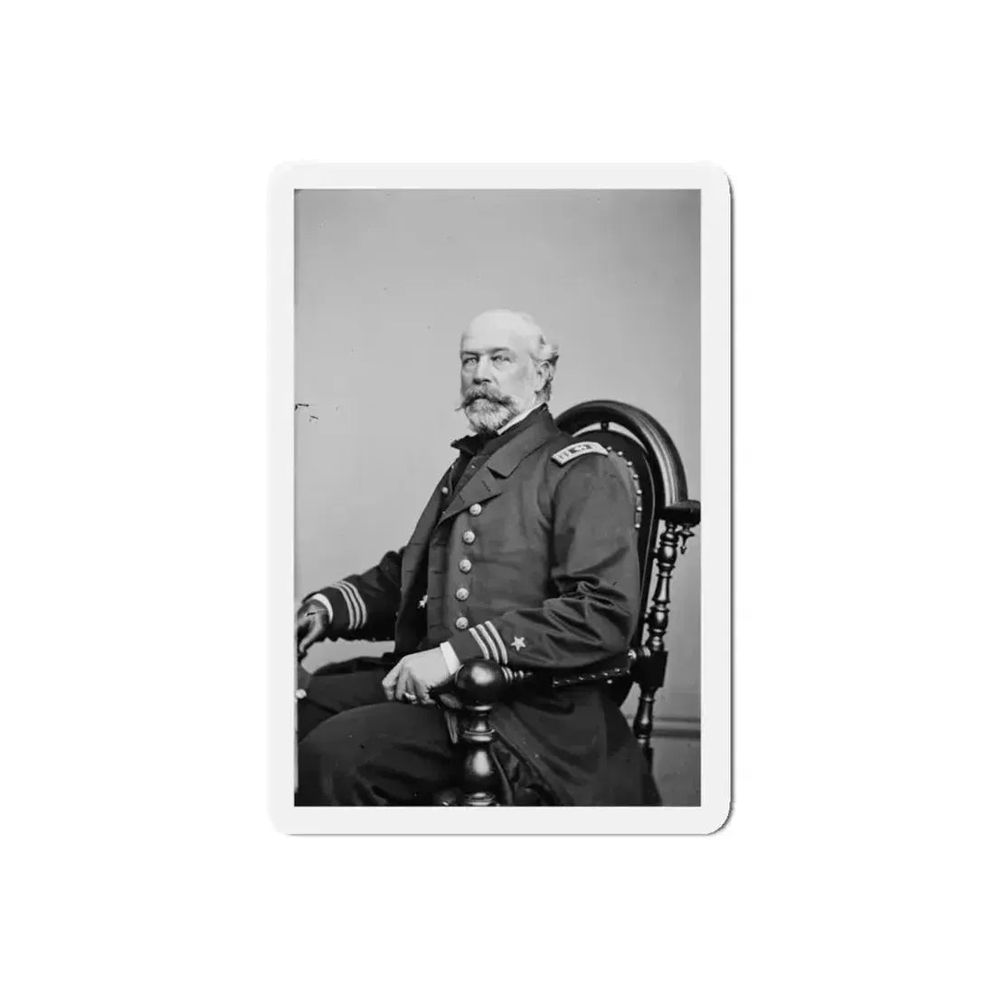 Act. Lt. Comm. Edward Conroy, Usn (U.S. Civil War) Refrigerator Magnet - The Sticker Space