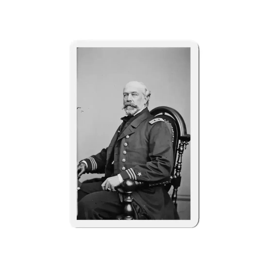 Act. Lt. Comm. Edward Conroy, Usn (U.S. Civil War) Refrigerator Magnet - The Sticker Space