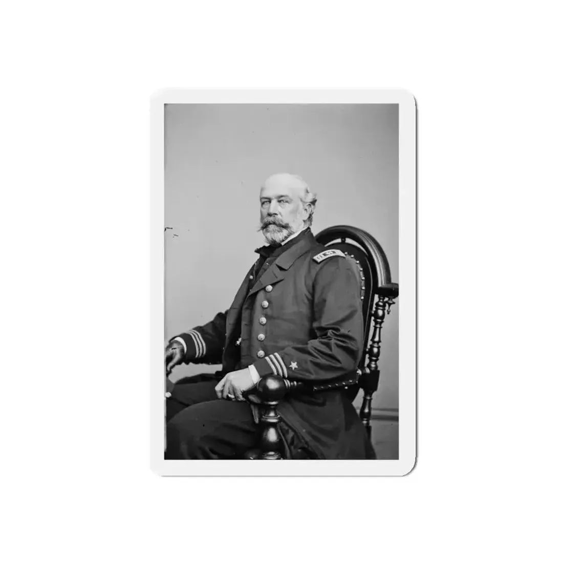 Act. Lt. Comm. Edward Conroy, Usn (U.S. Civil War) Refrigerator Magnet - The Sticker Space